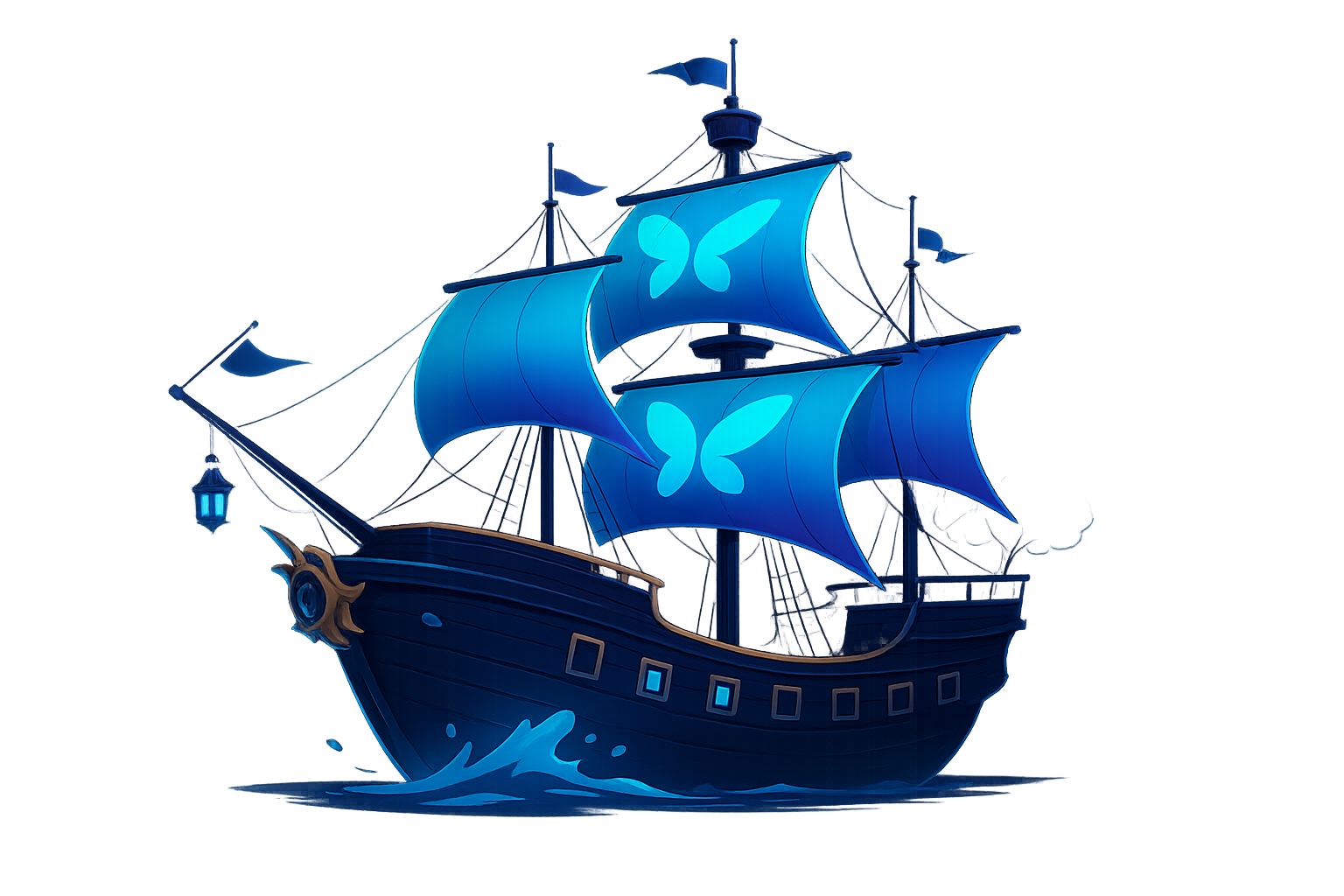 PiFl - Pirate Ship with Flutter Wings