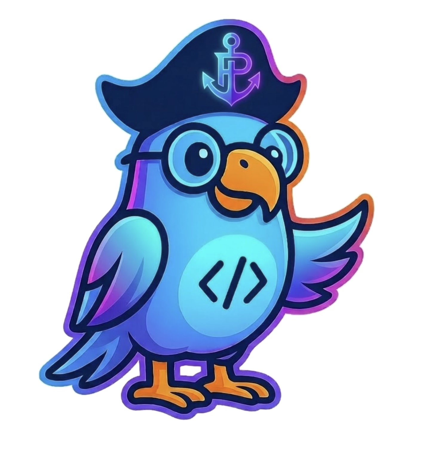 PiPi - PiFl Labs 해적 앵무새 마스코트